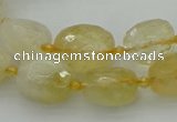 CNG5605 15.5 inches 10*14mm - 13*18mm faceted nuggets citrine beads