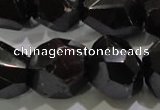 CNG563 15.5 inches 12*16mm faceted nuggets red garnet beads