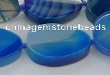 CNG5665 15.5 inches 22*30mm freeform agate gemstone beads