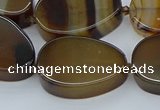 CNG5667 15.5 inches 22*30mm freeform agate gemstone beads