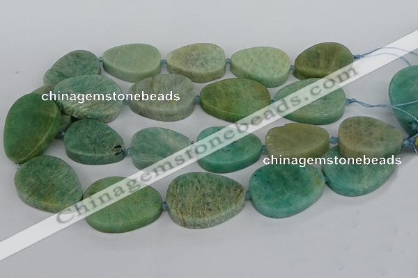 CNG5703 15.5 inches 22*30mm - 28*35mm freeform amazonite beads