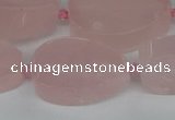 CNG5705 15.5 inches 22*30mm - 28*35mm freeform rose quartz beads