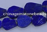 CNG5716 15.5 inches 12*16mm - 15*20mm freeform lapis lazuli beads