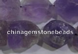 CNG574 15.5 inches 16*18mm nuggets amethyst gemstone beads