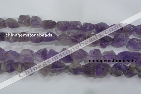 CNG574 15.5 inches 16*18mm nuggets amethyst gemstone beads