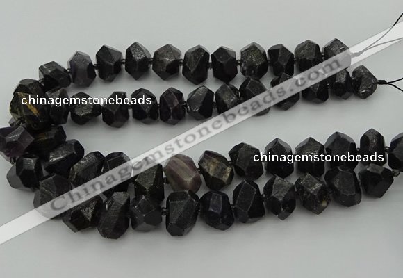 CNG5760 15.5 inches 12*16mm - 15*20mm faceted nuggets charoite beads