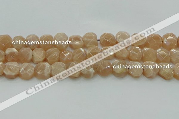 CNG5872 15.5 inches 8*12mm - 12*16mm faceted freeform moonstone beads