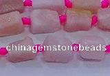 CNG5913 15.5 inches 4*6mm - 6*10mm nuggets rough pink opal beads