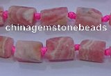 CNG5914 15.5 inches 4*6mm - 6*10mm nuggets rough rhodochrosite beads