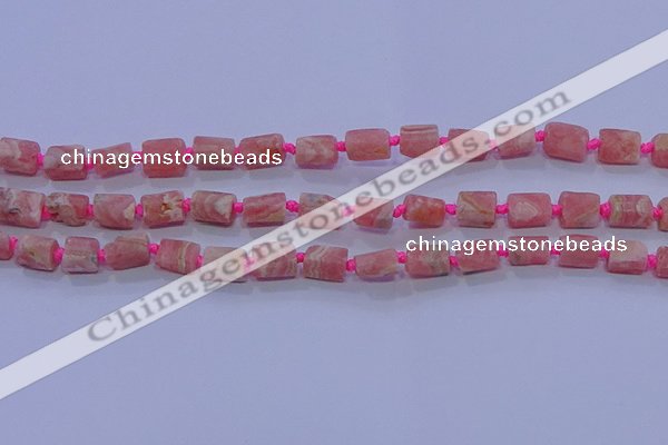 CNG5914 15.5 inches 4*6mm - 6*10mm nuggets rough rhodochrosite beads