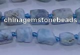 CNG5915 15.5 inches 4*6mm - 6*10mm nuggets rough larimar beads