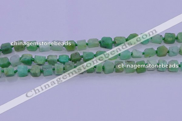 CNG5916 4*6mm - 6*10mm nuggets rough Australia chrysoprase beads