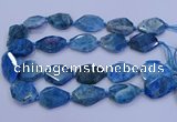 CNG5960 15.5 inches 18*25mm - 25*35mm faceted freeform apatite beads