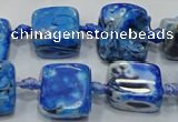 CNG6005 15.5 inches 12*16mm - 15*18mm nuggets agate beads