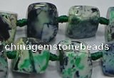 CNG6006 15.5 inches 12*16mm - 15*18mm nuggets agate beads