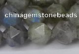 CNG6038 15.5 inches 12mm faceted nuggets labradorite beads