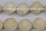 CNG6049 15.5 inches 12mm faceted nuggets jasper beads