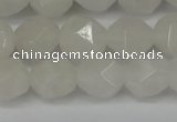 CNG6113 15.5 inches 8mm faceted nuggets white jade beads