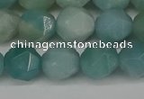 CNG6175 15.5 inches 10mm faceted nuggets amazonite gemstone beads