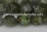 CNG6184 15.5 inches 10mm faceted nuggets labradorite beads