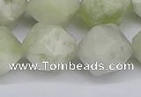 CNG6292 15.5 inches 14mm faceted nuggets lucky jade beads