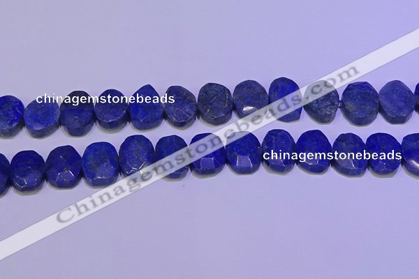 CNG6315 15.5 inches 13*18mm - 15*20mm faceted freeform lapis lazuli beads