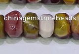 CNG6384 15.5 inches 6*14mm - 8*14mm nuggets mookaite beads