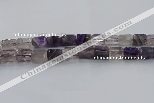 CNG6404 15.5 inches 15*20mm faceted nuggets amethyst beads