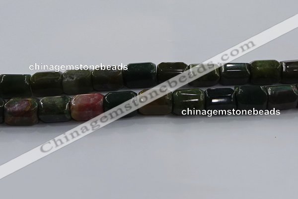 CNG6412 15.5 inches 15*20mm faceted nuggets moss agate beads