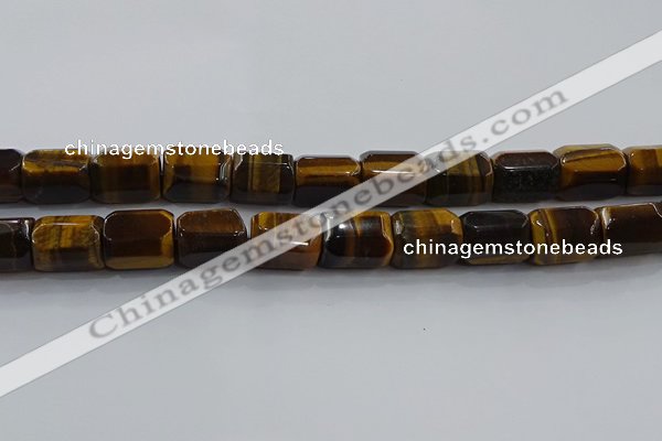 CNG6425 15.5 inches 15*20mm faceted nuggets yellow tiger eye beads