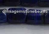 CNG6431 15.5 inches 15*20mm faceted nuggets lapis lazuli beads