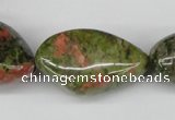 CNG67 15.5 inches 10*16mm - 25*35mm nuggets unakite gemstone beads