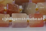 CNG6825 15.5 inches 8*12mm - 10*16mm nuggets sunstone beads