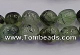 CNG6865 15.5 inches 8*12mm - 10*14mm nuggets prehnite beads