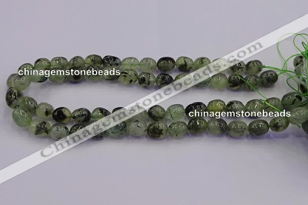 CNG6865 15.5 inches 8*12mm - 10*14mm nuggets prehnite beads