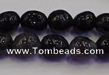 CNG6868 8*12mm - 10*14mm nuggets black rutilated quartz beads