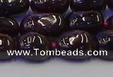 CNG6874 15.5 inches 8*12mm - 10*14mm nuggets garnet beads