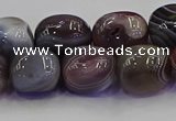 CNG6884 15.5 inches 12*16mm - 13*18mm nuggets botswana agate beads