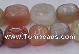 CNG6897 15.5 inches 12*16mm - 13*18mm nuggets mixed moonstone beads