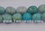 CNG6908 15.5 inches 8*12mm - 10*14mm nuggets amazonite beads