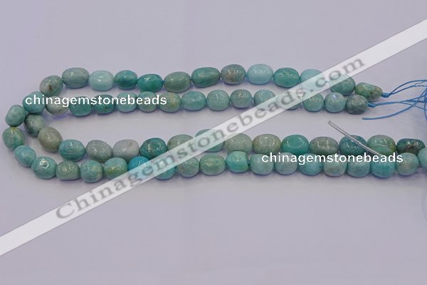 CNG6908 15.5 inches 8*12mm - 10*14mm nuggets amazonite beads