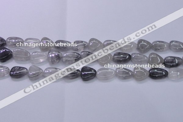 CNG691 15.5 inches 13*18mm - 15*16mm freeform cloudy quartz Beads