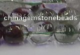 CNG6911 15.5 inches 8*12mm - 10*14mm nuggets green phantom quartz beads