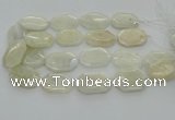 CNG6927 20*30mm - 35*45mm faceted freeform white moonstone beads