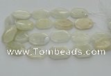 CNG6927 20*30mm - 35*45mm faceted freeform white moonstone beads