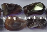 CNG6941 15.5 inches 15*20mm - 18*25mm freeform Botswana agate beads