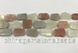 CNG6944 15.5 inches 13*18mm - 20*22mm freeform mixed moonstone beads