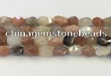 CNG6967 12*14mm - 13*18mm faceted nuggets mixed moonstone beads