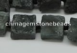 CNG7008 15.5 inches 14mm - 16mm freeform druzy agate beads