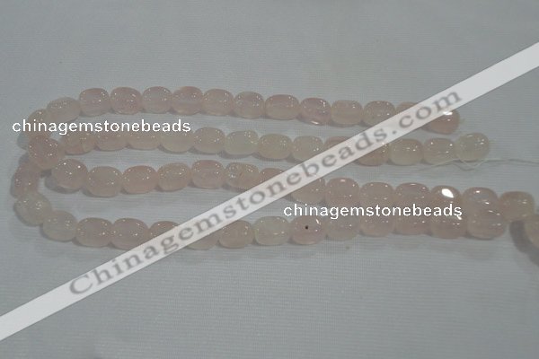 CNG704 15.5 inches 10*14mm nuggets rose quartz beads wholesale